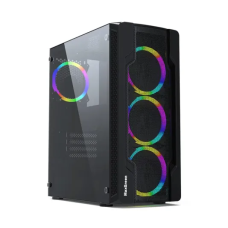 MaxGreen JX188-2 Mid-Tower RGB ATX Gaming Case