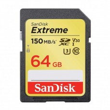 Sandisk Extreme 64GB 150mbps SDXC UHS-I Memory Card