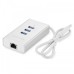 Ugreen 3 USB Port & 1 Ethernet Lan Port HUB #30203