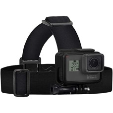 GoPro ACHOM-001 Head Strap and QuickClip Camera Head Mount