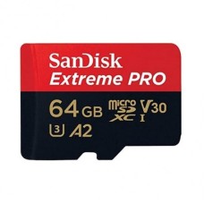 Sandisk Extreme Pro 64GB MicroSDXC UHS-1 Memory Card (SDSQXCY-064G-GN6MA)