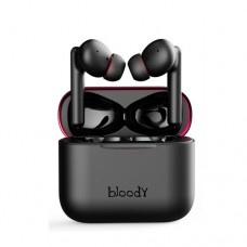 A4Tech Bloody M90 TWS ANC Pure Bass Bluetooth Gaming Dual Earbuds Black