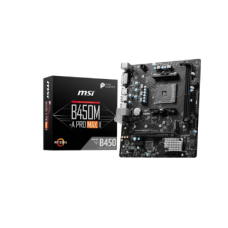 MSI B450M-A PRO MAX II AMD AM4 Motherboard