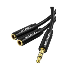 Vention BBSBY 3.5mm Male to 2*3.5mm Female Stereo Splitter Audio Cable