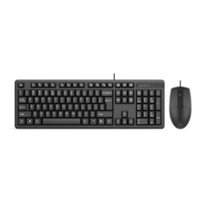 A4tech KK-3330 USB Multimedia Keyboard Mouse Combo Black#