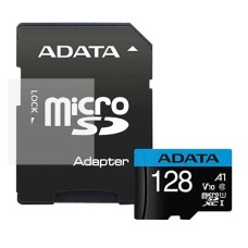 Adata Premier 128GB MicroSDXC/SDHC UHS-I Class 10 V10 Memory Card with Adapter 
