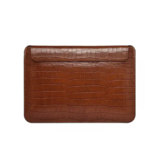 WiWU Skin Croco Genuine Leather Sleeve for MacBook 16.2'' (2021)