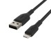 Belkin BOOST CHARGE Braided Lightning to USB-A Cable 15 cm (CAA002bt0MWH )