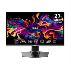 MSI MPG 271QRX QD-OLED 27 Inch WQHD Display Dual HDMI, DP, USB USB-C Gaming Monitor (3 Years Burn Warranty)