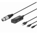 BOYA BY-BCA7 Pro XLR to Lightning & USB-A & Type-C Connectors Microphone