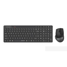 A4TECH FB2800C Air2 Fstyler Black Wireless Silent Keyboard & Mouse Combo with Bangla