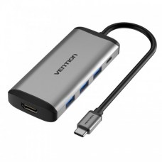  Vention CNBHB Type-C to HDMI to USB3.0 PD Converter