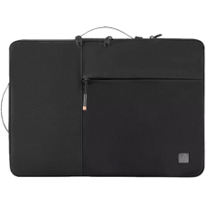 WiWU Alpha Double Layer Black Sleeve Case for 16 inch Laptop