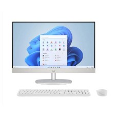 HP AIO 24-CR0247D Intel Core i5 1335U 8GB RAM 512GB SSD 23.8 Inch FHD Touch IPS Display Shell White All in One Brand PC