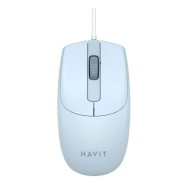 Havit MS40 Wired Blue Optical Mouse