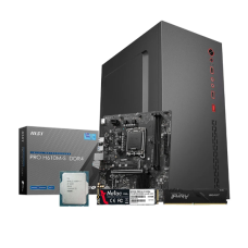 Lotus PC V312G 12th Gen Intel Core i3 12100 8GB RAM Desktop PC (Without Monitor, KB and Mou)