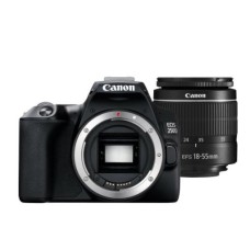 Canon EOS 250D Black Camera Body with EF-S 18-55mm f/3.5-5.6 III Lens (No Warranty) 