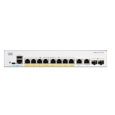 Cisco Catalyst 1200 Series 10-Port (8-Port 10/100/1000 PoE+ & 2-Port 10/100/1000 SFP