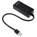 Orico HR01-U3-V1-BK USB 3.0 Hub with Gigabit Lan Port