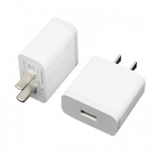 Xiaomi MI 3A 1 Port USB 2 Pin Charging Adapter White