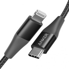 Anker Powerline+ II 3 ft USB C to Lightning Apple MFi Certified Cable (A8652)