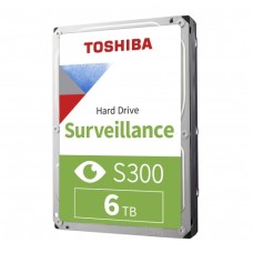 Toshiba S300 6TB 5400rpm 3.5" Surveillance Hard Drive