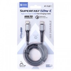 ZOOOK Superfast 60W C USB Type-C to Type-C Fast Charging Cable