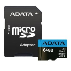 Adata 64GB Micro SD Class-10 Memory Card with Adapter
