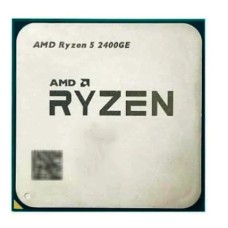 AMD Ryzen 5 2400GE 3.2GHz-3.8GHz 4 Core 6MB Cache, Vega 11 Graphics AM4 Socket Processor (OEM/Tray)